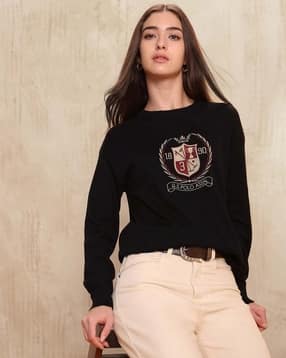 u.s. polo assn. Women Logo Print Pullover Sweater-picture-19