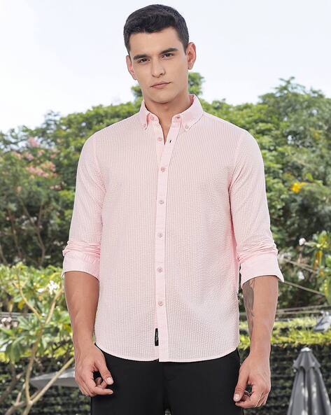 THOMAS SCOTT Men Striped Regular Fit Shirt