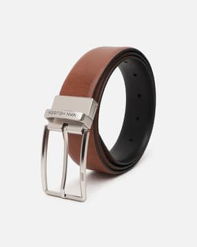 van heusen Men Premium Leather Formal Reversible Belt-picture-14