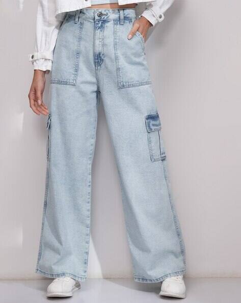 Tokyo Talkies Women High-Rise Flared Jeans