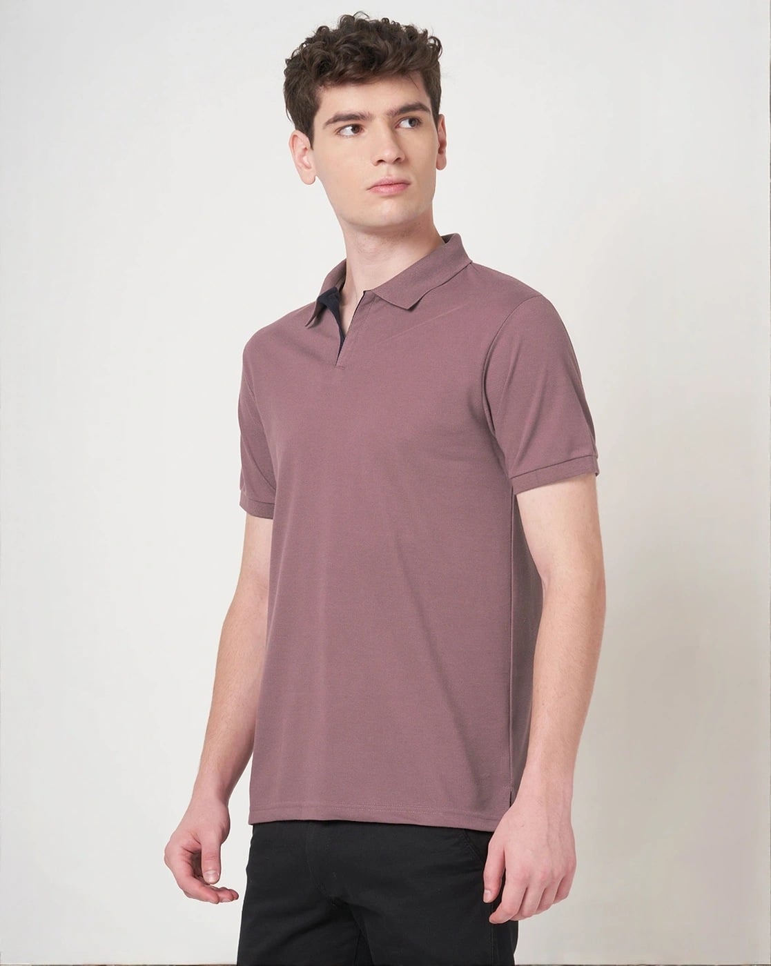 Buy STITCH HUB Men Regular Fit Polo T-Shirt Online | Ajio.com
