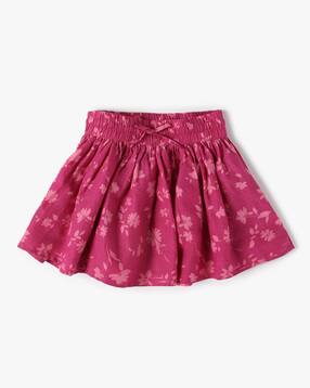 gap kids Girls Floral Print Regular Fit Mid-Rise Mini Skirt-picture-12