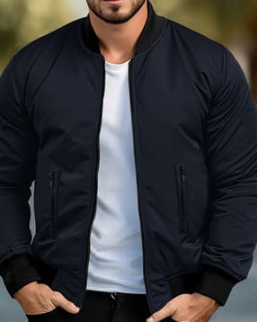 eyebogler Men Regular Fit Bomber Jacket-picture-20