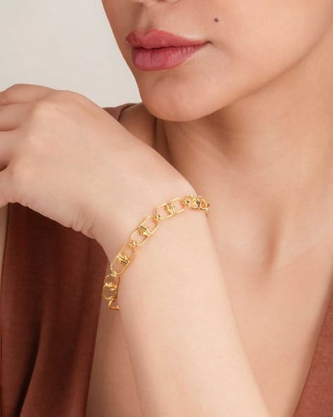 Palmonas Women Sterling Silver Metal Bracelet
