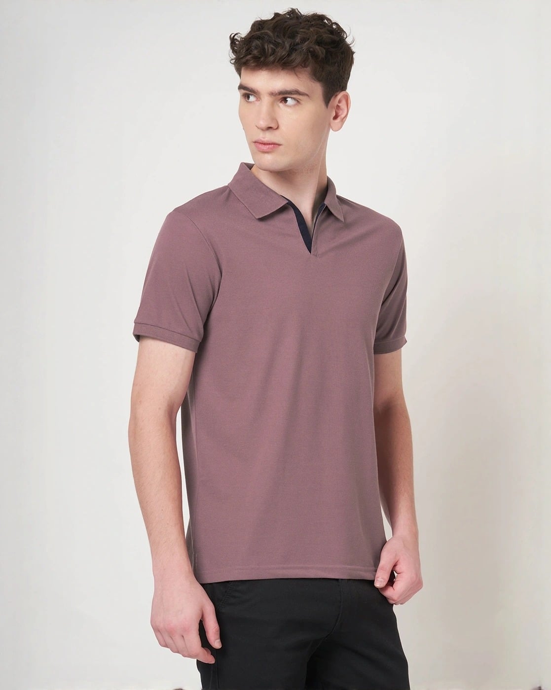 Buy STITCH HUB Men Regular Fit Polo T-Shirt Online | Ajio.com
