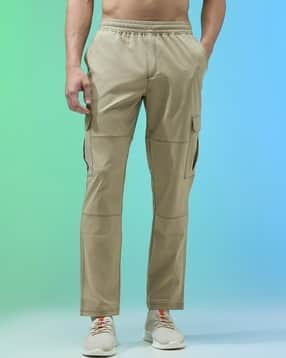 technosport Men Fitted Track Pants with Flap Pockets -picture-47