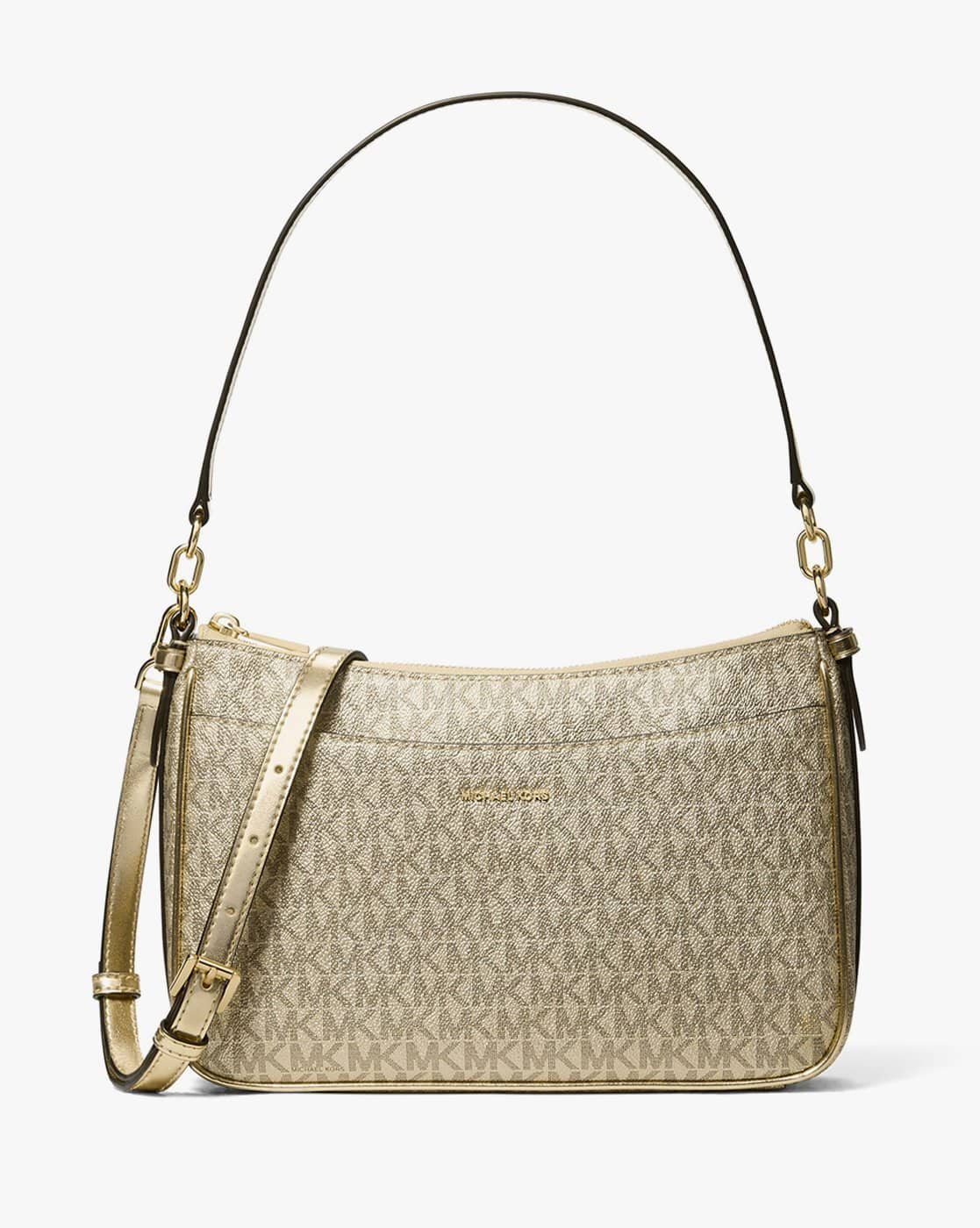 Buy Michael Kors Jet Set Medium Top Zip Pochette Crossbody Bag