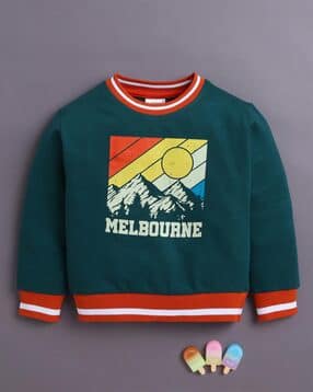 bumzee Boys Regular Fit Graphic Sweatshirt-picture-20