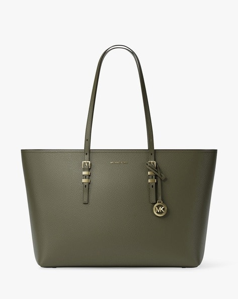 Quinn Large Top-Zip Tote Bag
