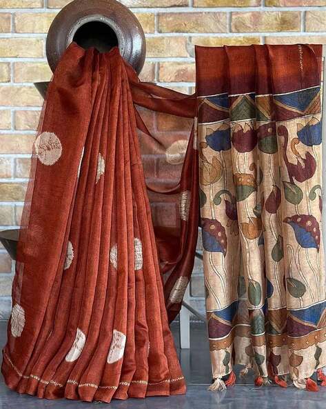 Nyrika Women Printed Saree with Blouse Piece