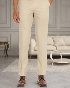 Men Slim Fit Mid-Rise Pants-image-13