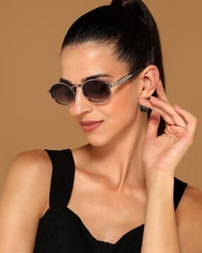 voyage Women Oval Sunglasses-picture-46