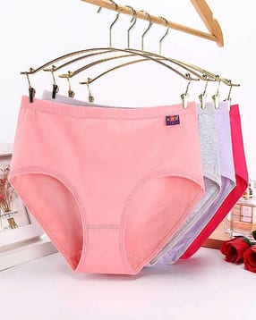 samvar Women Pack of 4 High-Rise Hipster Panties -picture-36