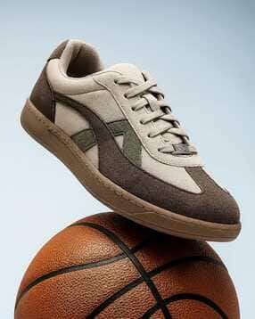 bewakoof Men Colourblock Lace-Up Sneakers -picture-12