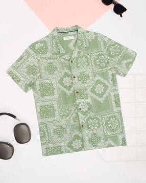 pantaloons junior Boys Printed Regular Fit Shirt-picture-12