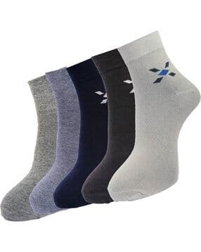 beach curve Men Ankle-Length Socks Pack Of 5-picture-44