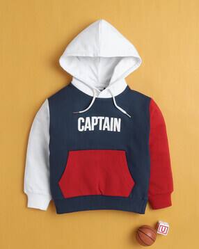 Boys Regular Fit Graphic Hoodie-image-41