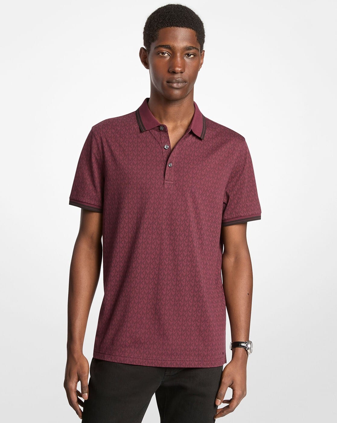 BRIEFING × PGC MS TOUR POLO RELAXED FIT Greg Norman Stretch Golf Polo T Shirt for Men – golfbuyindia