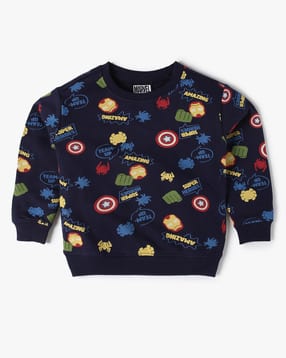 yousta Boys Printed Regular Fit Sweatshirt-picture-19
