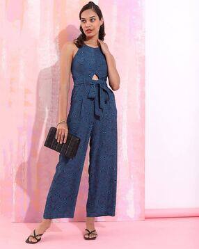 tokyo talkies Women Printed Jumpsuit with Insert-Pockets-picture-17