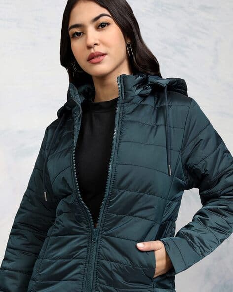 Buy Teal Jackets Coats for Women by TOKYO TALKIES Online