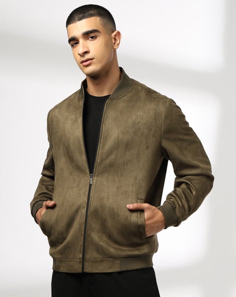 NETPLAY Men Regular Fit Bomber Jacket