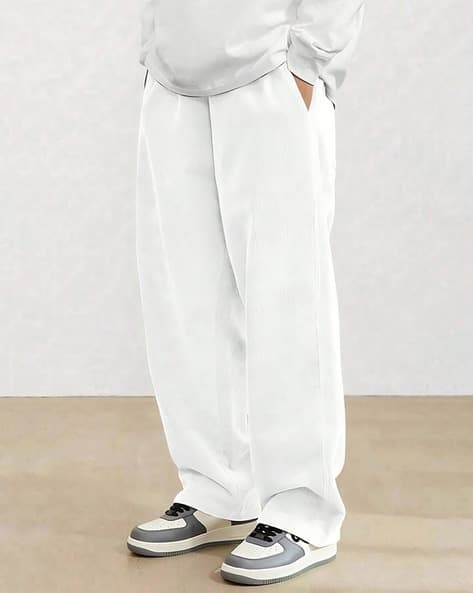 Buda Jeans Co Men Mid Rise Relaxed Fit Pants
