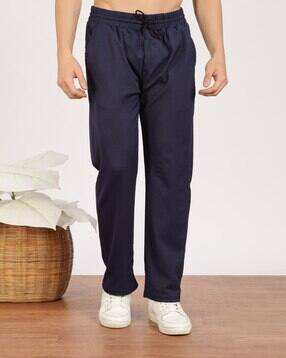 neonomad Men Straight Track Pants with Elasticated Drawstring Waist-picture-18