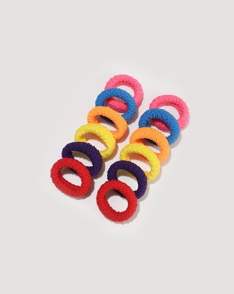 Lulu & Sky Women Set of 12 Hair Ties