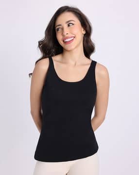 zivame Women Sleeveless Scoop-Neck Camisole-picture-10