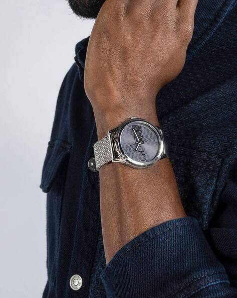 GUESS Men Analogue Watch with Deployant