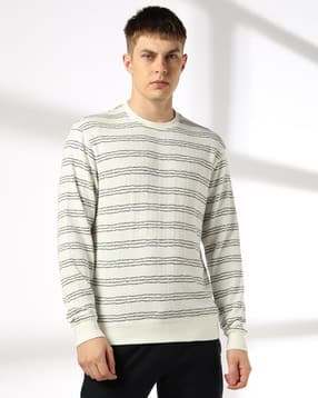teamspirit Men Striped Regular Fit Sweatshirt-picture-31