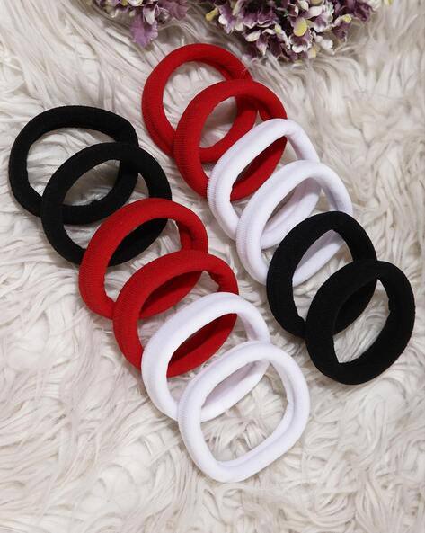 Lulu & Sky Women Set of 12 Hair Ties