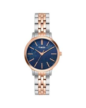 timex Women Analogue Watch with Push-Button Clasp Closure-TWTL12315-picture-20