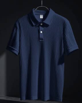 neonomad Men Ribbed Regular Fit Polo T-Shirt -picture-33