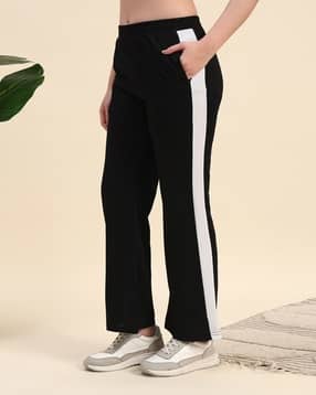 donmora Women Straight Track Pants with Elasticated Drawstring Waist -picture-41