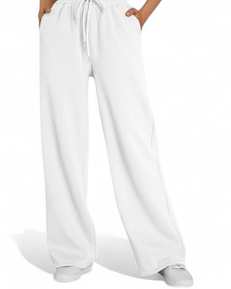 Women Wide-Leg Casual Track Pants