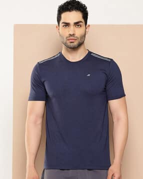 alcis Men Round Neck Short Sleeve T-Shirt-picture-40