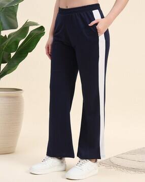 donmora Women Straight Track Pants with Elasticated Drawstring Waist -picture-33