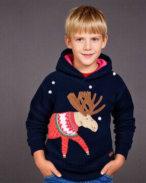 cherry crumble by nitt hyman Boys Relaxed Fit Sweatshirt-picture-34