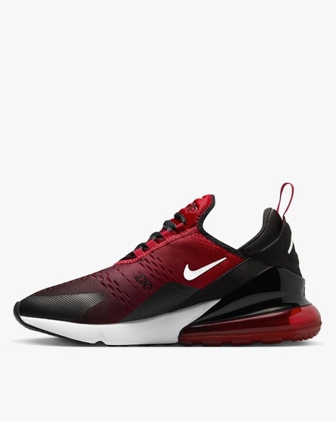 Buy NIKE Air Max 270 Lace-Up Running Shoes Red Color Men AJIO LUXE