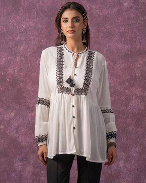 juniper Women Embroidered Tunic-picture-30