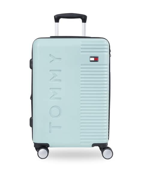 TOMMY HILFIGER Men Striped Trolley Bag with TSA Lock