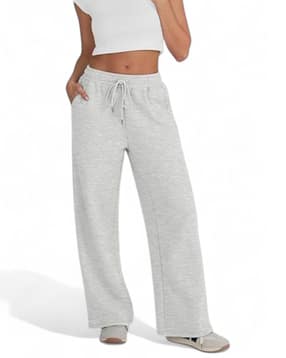 sqew Women Wide-Leg Casual Track Pants-picture-25