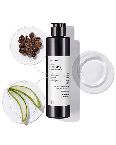 Brillare 2 Caffeine and 3 Redensyl Hair Growth Serum for Scalp Visible Growth in 4 Weeks