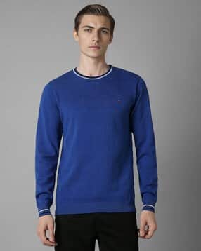 louis philippe Men Regular Fit Graphic Cardigan-picture-15