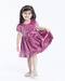Girls Star Print Fit & Flare Dress