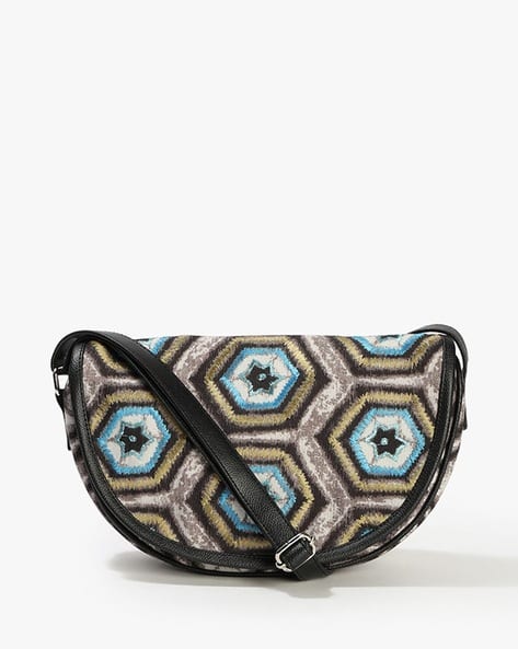 AVAASA Women Geometric Print Sling Bag