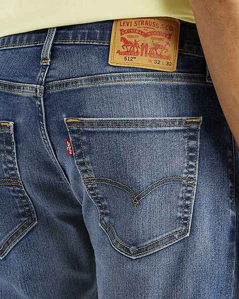 Buy LEVI'S Men 527 Bootcut Mid-Rise Jeans Online | Ajio.com