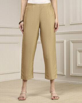 biba Women Straight Fit Pants-picture-29